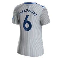 Billiga Everton James Tarkowski #6 Tredje fotbollskläder Dam 2023-24 Kortärmad